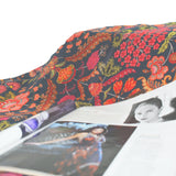 Artastic Nature Muslin Fabric (Blue, Floral, Muslin)