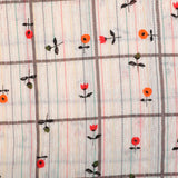 Pearl Delight Cotton Fabric (Baege, Cotton)