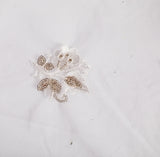 Magical Lush Net Fabric (White, Gold, Net)