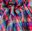 Gorgeous plaid Silk Chanderi Fabric (Blue, Green, Pink, Checks, Silk Chanderi)