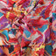 Milano Paris Georgette Fabric (Pink & Purple, Abstract, Georgette)