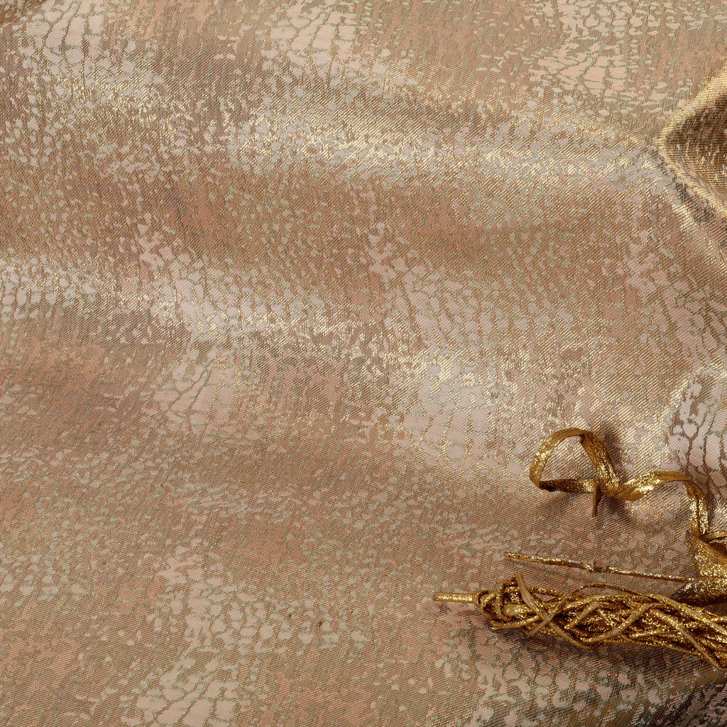 Luxury Arose Jacquard Fabric (Metallic, Abstract, Jacquard)