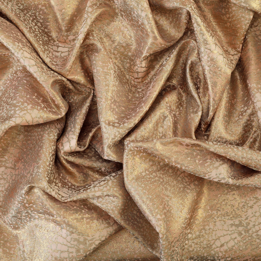 Luxury Arose Jacquard Fabric (Metallic, Abstract, Jacquard)