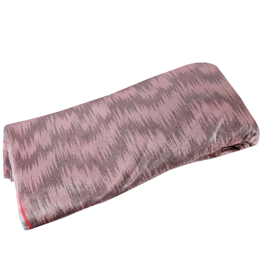 Hello Barbie Lycra Fabric  (Pink, Glitter, Lycra)