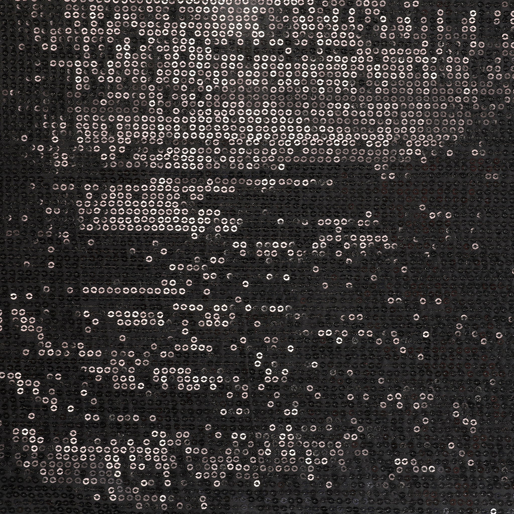 Cocktail Pop Georgette Fabric (Black, Sequin, Georgette )