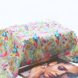 Floro Pop Cotton Fabric (Florecent Colour, Floral, Cotton)