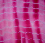 Glow in love  Satin Fabric (Pink, Tie Dye, Satin)