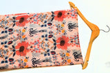 Fashion Inspo Chanderi Fabric (Baege, Floral, Chanderi)