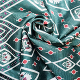 Shaadi Couture Silk Fabric (Green, Silk)