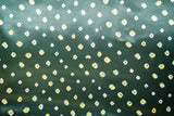 Class Bandhani Satin Silk Fabric (Green, Bandhani, Satin Silk)