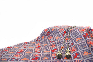 Patola Fashion Muslin Fabric (Grey, Patola, Muslin)