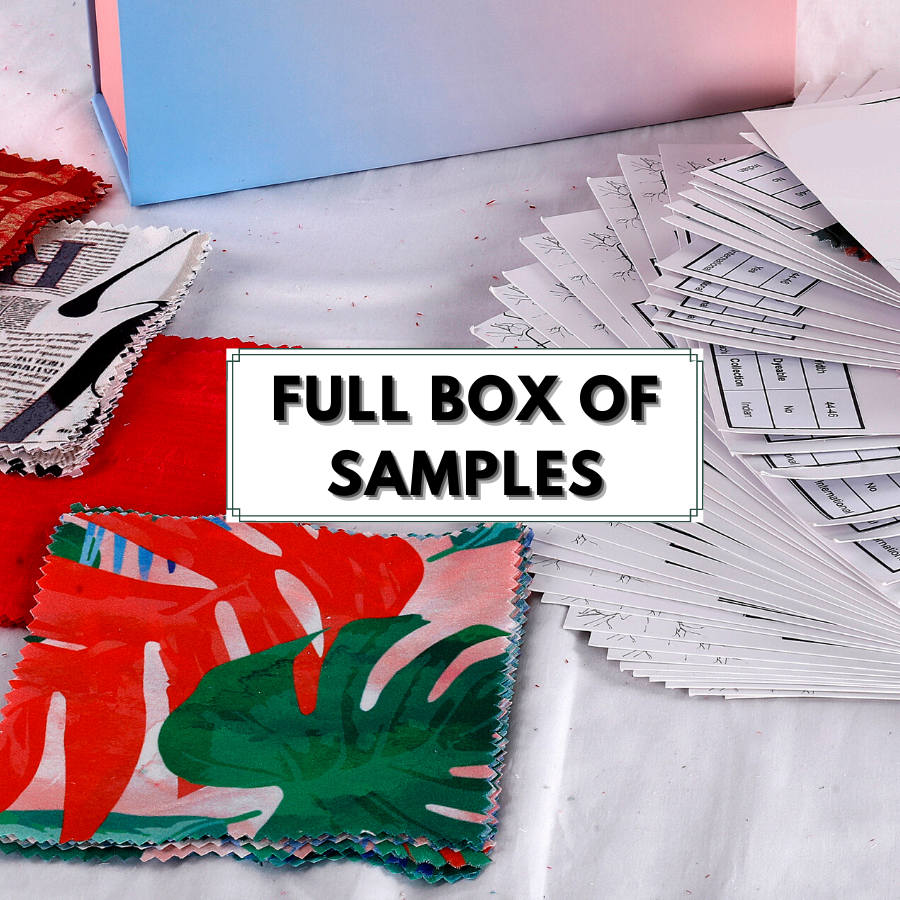 Full Samples Full Box Of Samples – Lafoi India