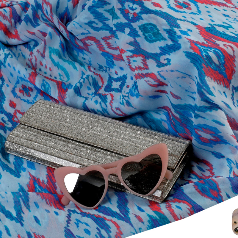 The Glamourous Boheminian Georgette Fabric