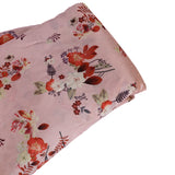Serene Blush Tassar Silk Fabric (Pink, Nature, Tassar Silk)