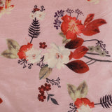 Serene Blush Tassar Silk Fabric (Pink, Nature, Tassar Silk)