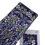 Blue Is the Hue For You Bengali Silk Fabric (Blue, Nature & Birds, Bengali Silk)