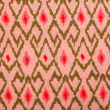Youthful Gloss Mulmul Fabric (Peach, Traditional, Mulmul)