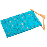 Dream Alora French Crepe Fabric ( Blue, Floral, French Crepe)