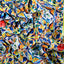 Sanorita Crepe Fabric (Yellow, Blue, Crepe)