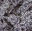 Morris Tulip Satin Fabric (Black & White, Modern, Satin )