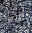 On Cloud 9 Satin Fabric (Dark Blue & White, Traditional, Satin)