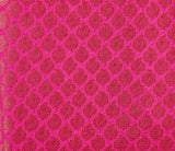 Lavish Queen Chanderi Silk Fabric (Pink, Chanderi Silk)