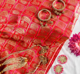 Royal Blush Brocade Fabric (Pink, Festival, Brocade)