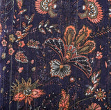 Carribean Shine Goergette Fabric (Dark Blue, Modern ,Goergette )