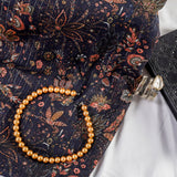 Carribean Shine Goergette Fabric (Dark Blue, Modern ,Goergette )