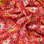 Proper Patola Muslin Fabric(Orange, Patola, Muslin)