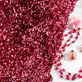 Nightingale Velvet Fabric (Fusia Pink, Glitter & Sequin, Velvet )