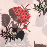 Love Dolce and Gabbana Georgette Fabric (Peach, Floral, Georgette)