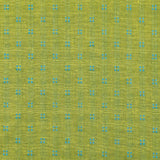 Summer Time Goodness Handloom Cotton Fabric (Green, Handloom Cotton)