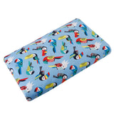 Kenzo Cotton Fabric (Blue, Animals & Bird, Cotton)