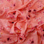 Plum Affair Goergette Fabric (Peach, Floral, Goergette)