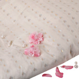 Heart of Grace Cotton Fabric (White, Zari, Cotton)