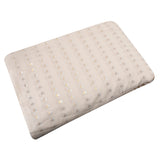 Heart of Grace Cotton Fabric (White, Zari, Cotton)
