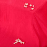 Bridal Asia Chanderi Fabric (Pink, Plain, Chanderi)