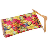 Heaven Seven Lycra Fabric (Yellow, Black, Pink,  Abstract, Lycra)