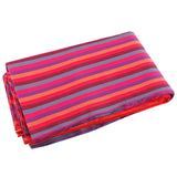 Warm Moods Handloom Cotton Fabric (Pink, Purple, Orange, Handloom Cotton)