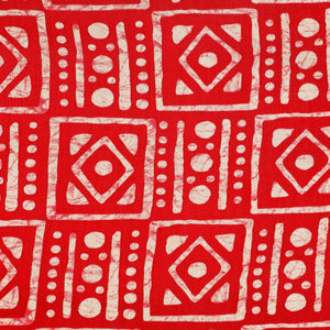 red & white