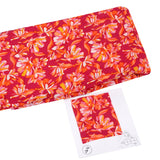 Sweeter Than Honey Georgette Fabric (Pink, Orange, Floral, Georgette)