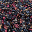 Mystical Floral Georgette Fabric (Black, Paisleys & Floral, Georgette)