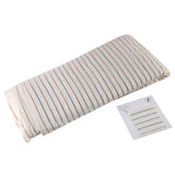 Roads of Rainbow Cotton Fabric (White, Stripes, Cotton)