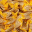 Squash Glow Georgette Fabric (Yellow, Gold, Georgette)