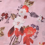 Blush Mush Goergette Fabric (Peach, Floral, Goergette)