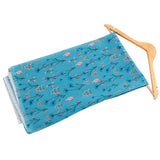 Rayhani Georgette Fabric (Sky Blue, Floral, Georgette )