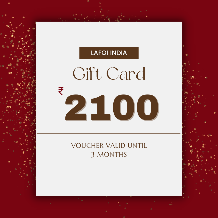 GIFT CARD WORTH Rs 2100